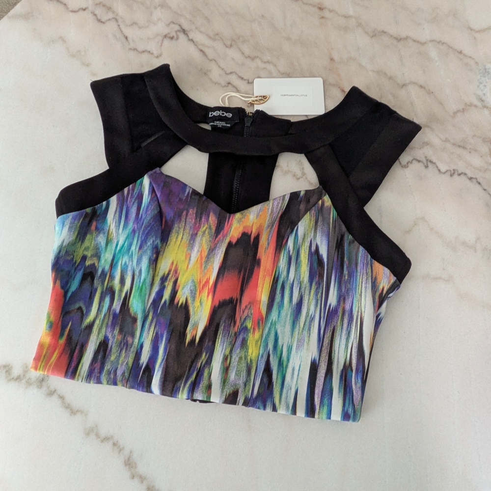 Vintage Bebe Multicolor Women's Top